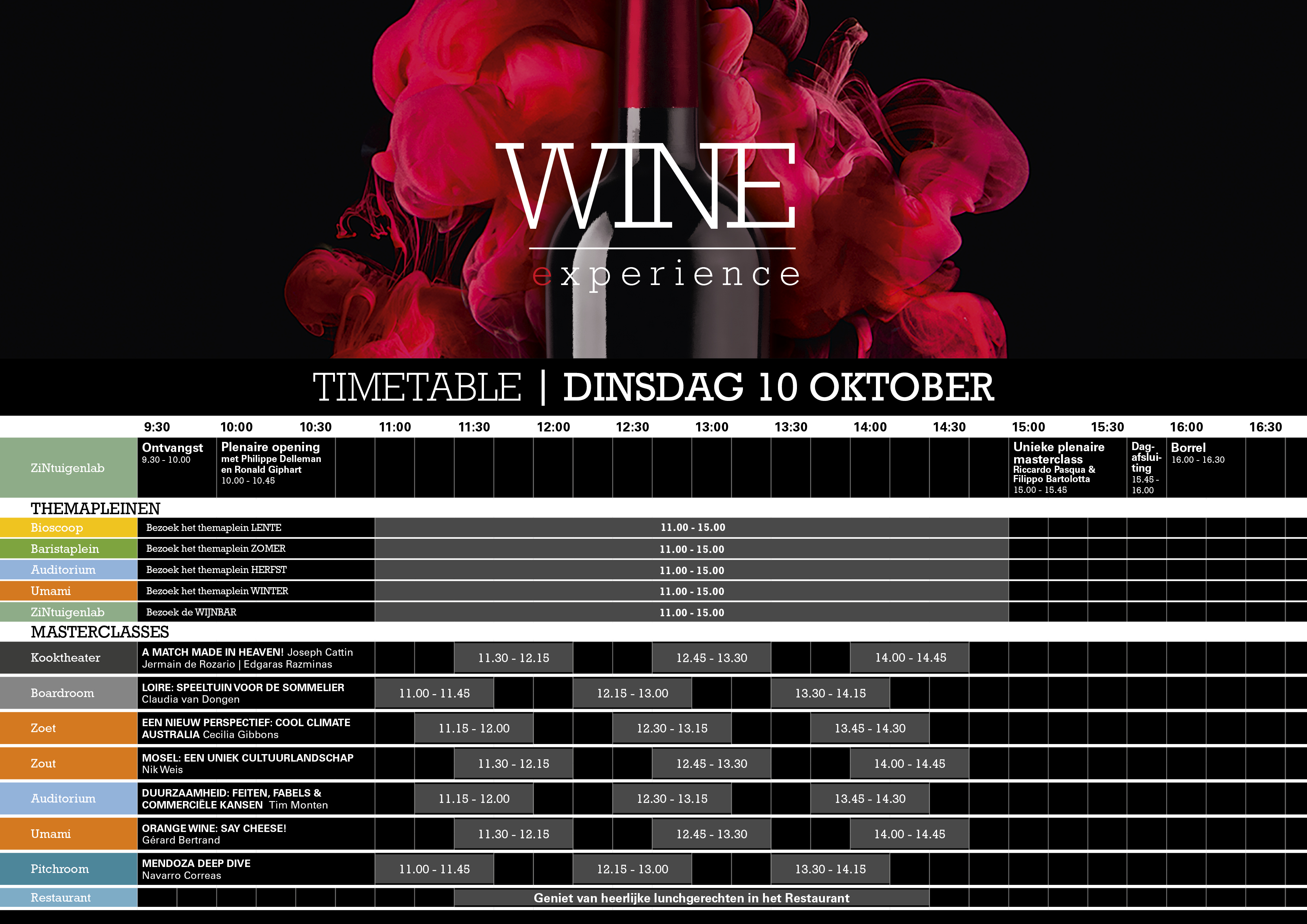 Timetable Wine Experience
